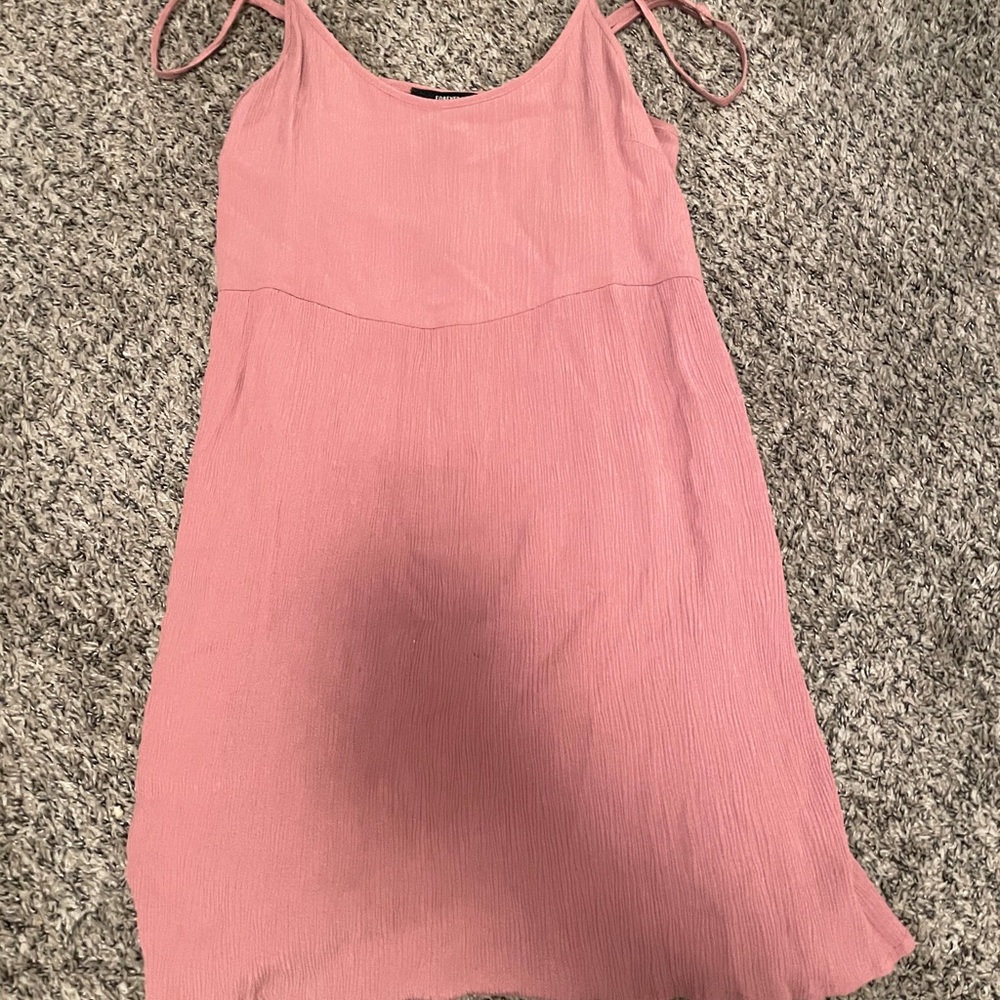 Pink Forever 21 summer dress